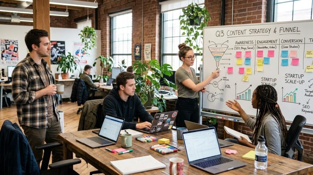 content marketing strategies for startups